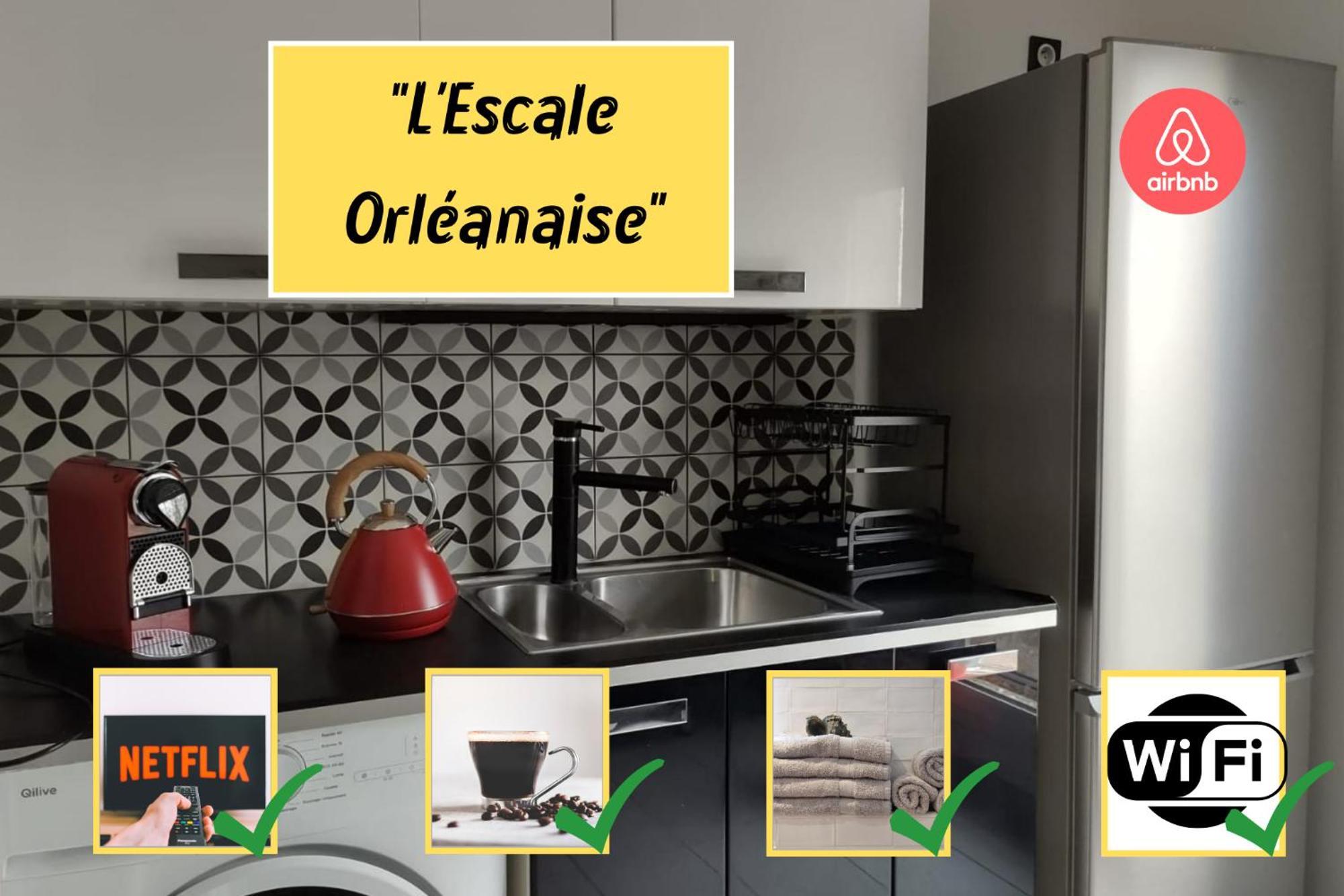 L'Escale Orleanaise Orléans Exterior foto